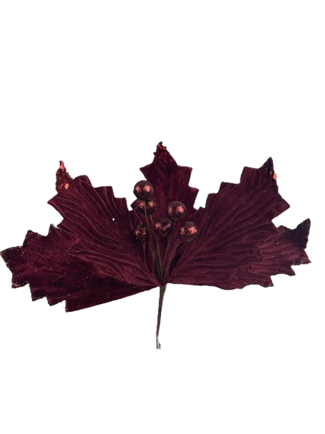 Large Clip On Poinsettia
