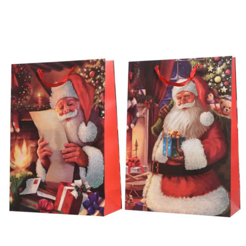 42cm Gift Bag Santa
