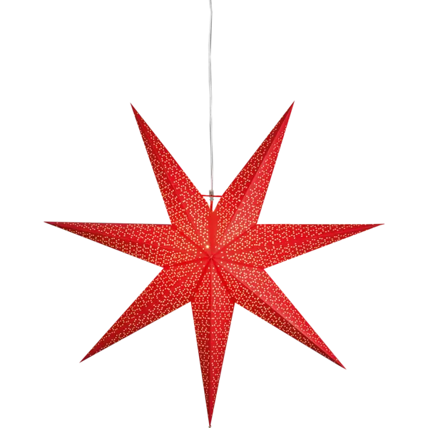 Battery Operated LED Paper Star