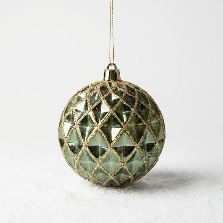 8cm Shatterproof Shiny Bauble