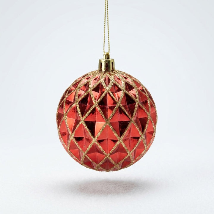 8cm Shatterproof Shiny Bauble