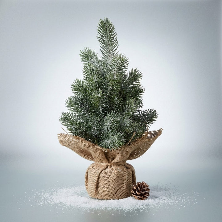 30cm Tree In Burlap Pot
