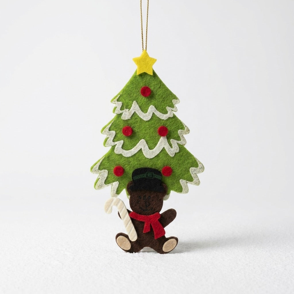 20cm Felt Tree Decoration