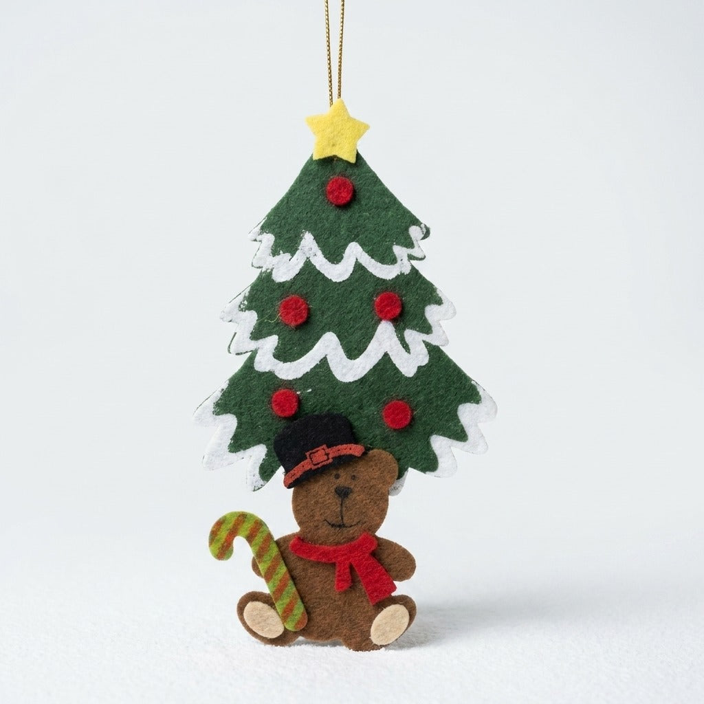20cm Felt Tree Decoration
