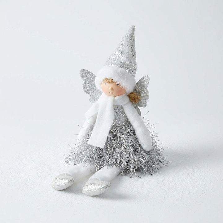 40cm Angel Girl - Silver
