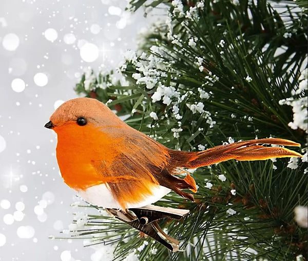 12cm Robin On Clip