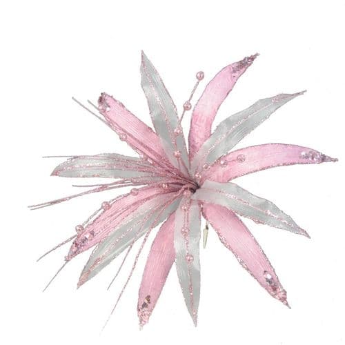Clip On Superflower Pink
