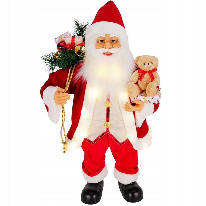 Standing Santa With LED