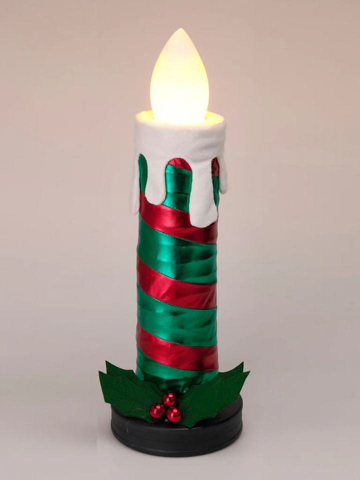 60cm Candy Cane Candle With LED