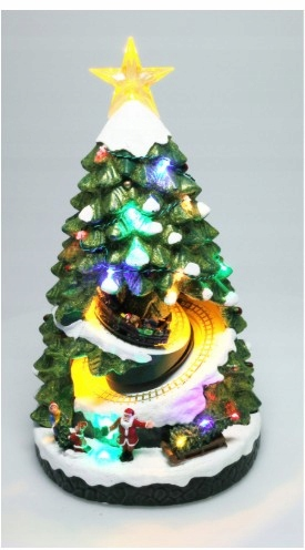 38cm Village Tree W/ LED