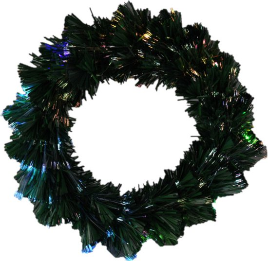 20" Fibre Optic Wreath