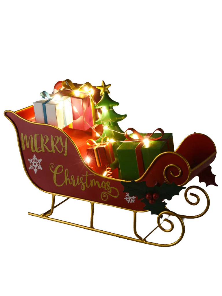 Sleigh W/ Presents LED