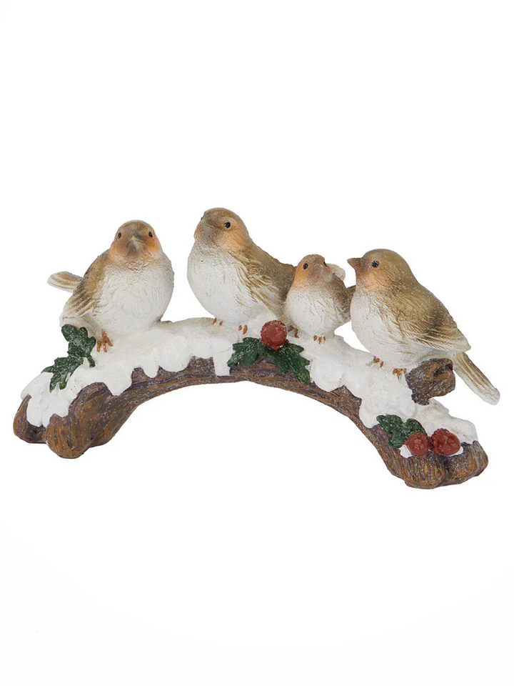 Birds Sitting On Branch
