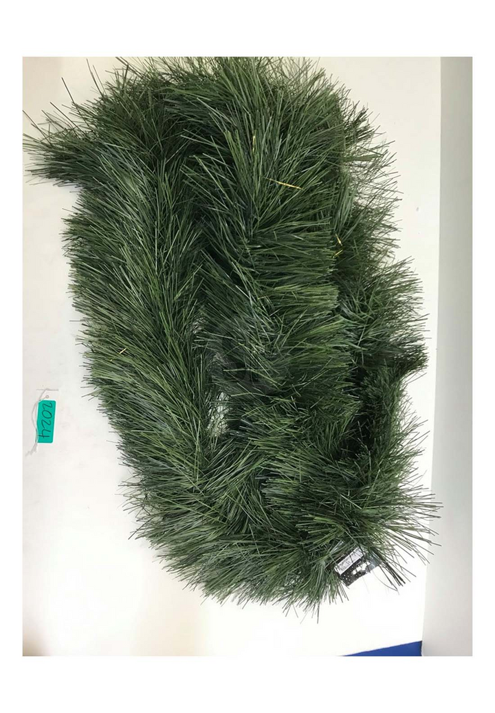 9ft Plain Garland - Green
