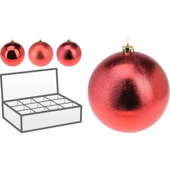 18cm Red Bauble