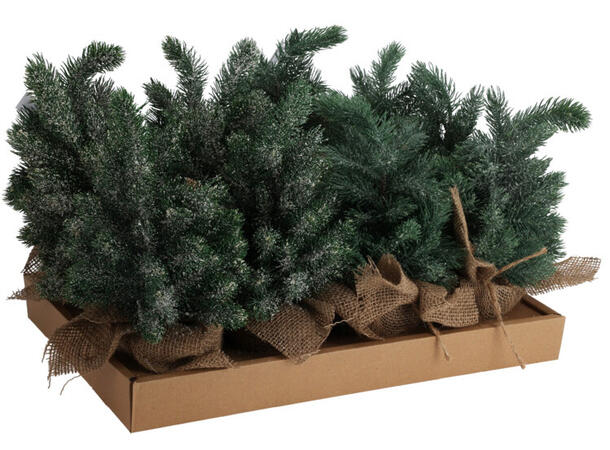 30cm Tree In Burlap Pot