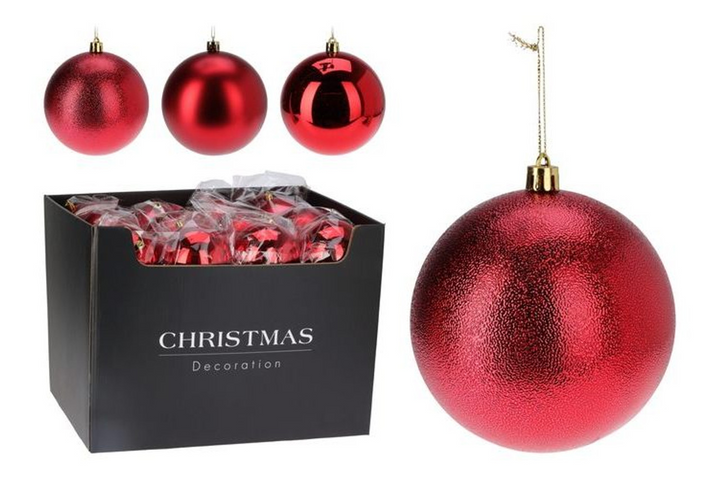 12cm Red Bauble