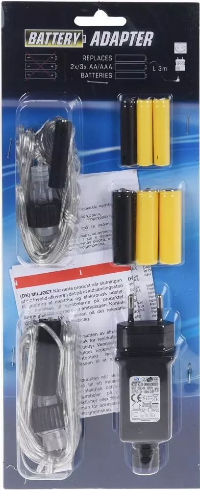 Battery Eliminator For 4xAA 4xAAA