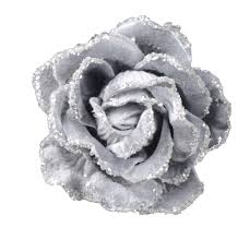 Clip On Velvet Rose