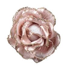 Clip On Velvet Rose