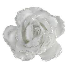 Clip On Velvet Rose