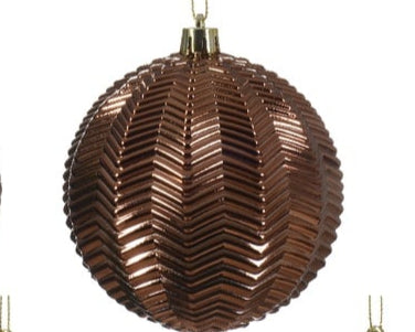 Baubles Shatterproof 10cm Espresso