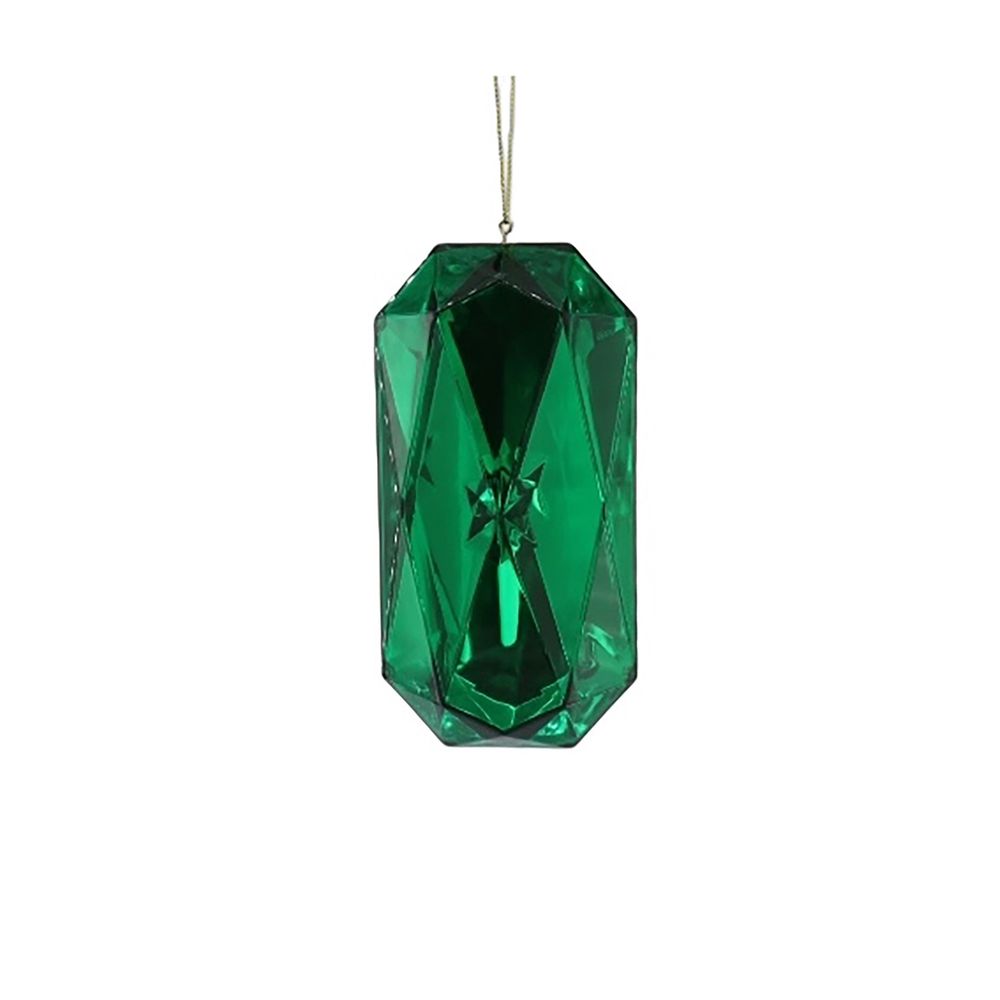 Diamond Gem Hanging Decoration - Green