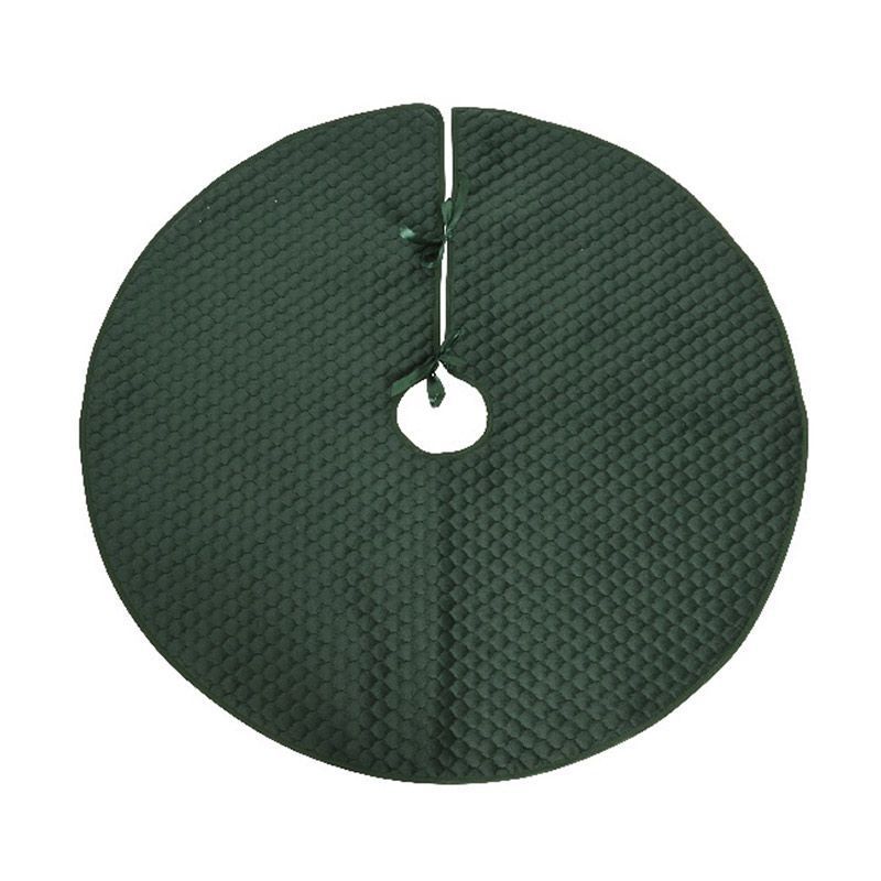 green velvet christmas tree skirt