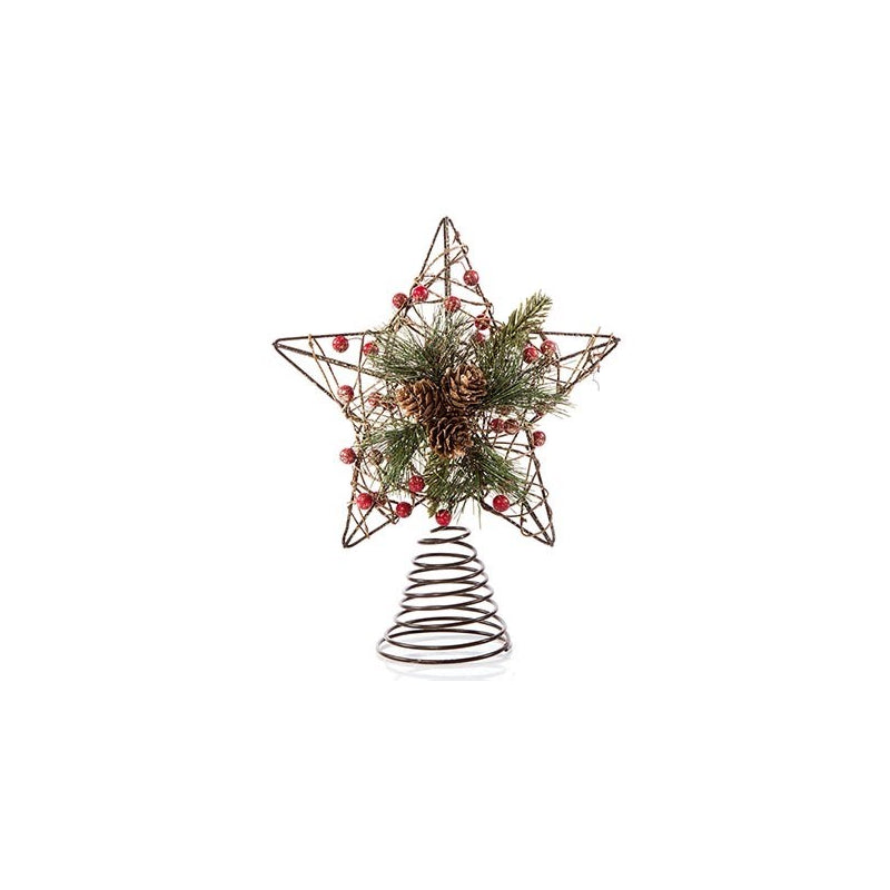 Natural Woodland Star Topper