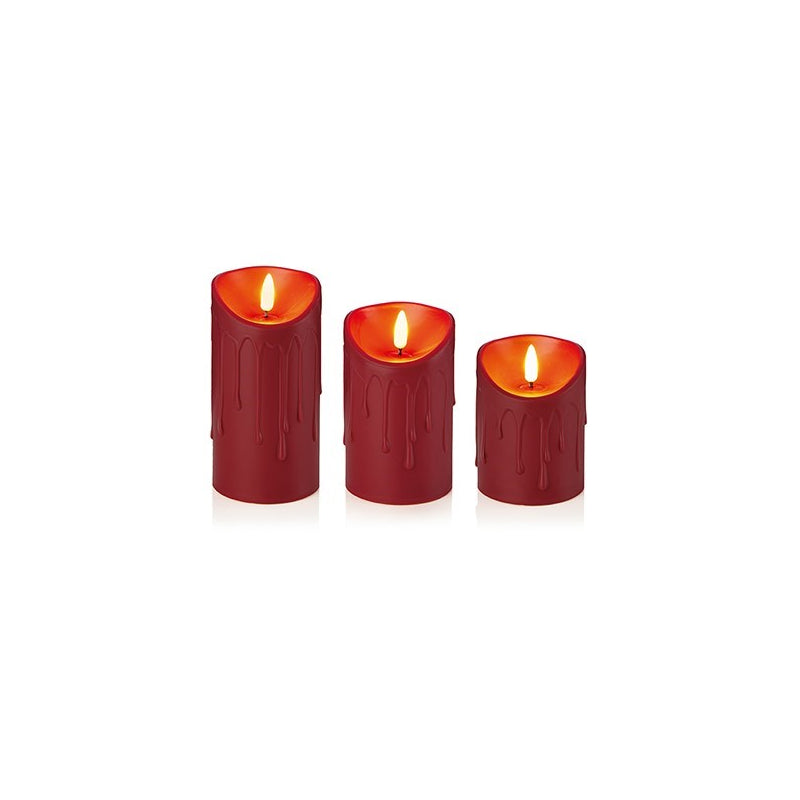 Flickabright Plastic Candles - Set of 3