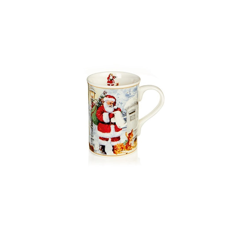 Ceramic Santa Mug Gift Set - Set of 2