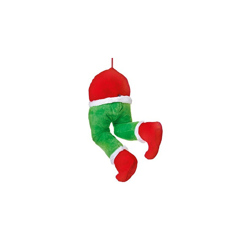 Battery Operated Door Hanging Animated Elf Legs