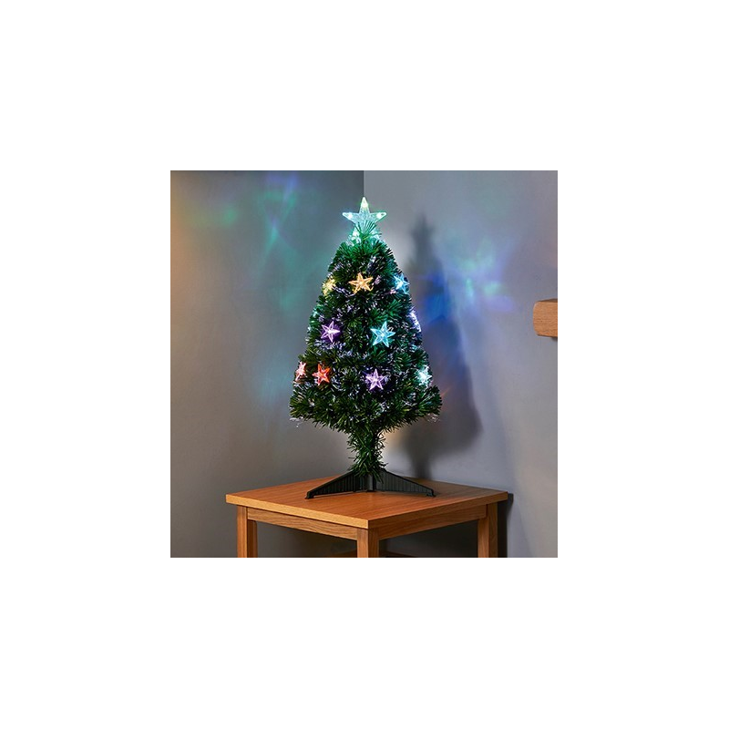 Fibre Optic Christmas Tree W/ RGB LEDs