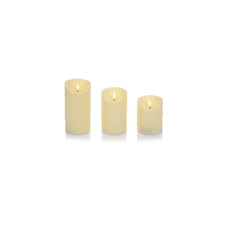 Flickabright Plastic Candles - Set of 3