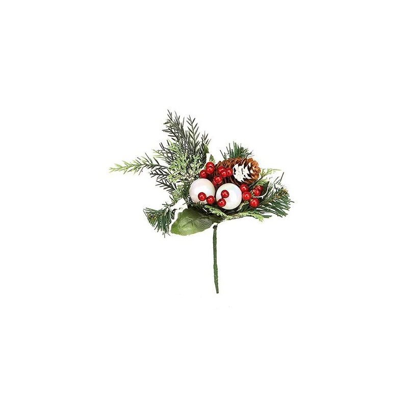 28cm Berry & Cone Pick