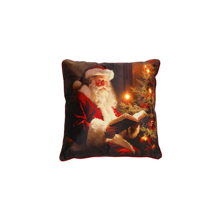 Santa Scene Cushion - Set of 2