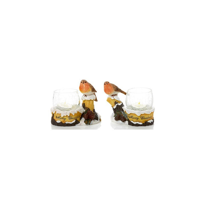 Robin Tea Light Holder - Set of 2