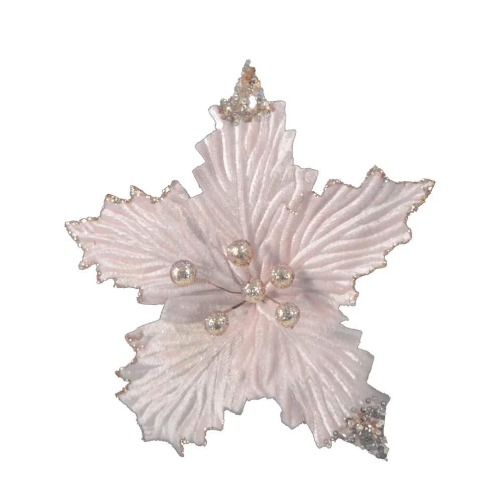 Large Clip On Poinsettia