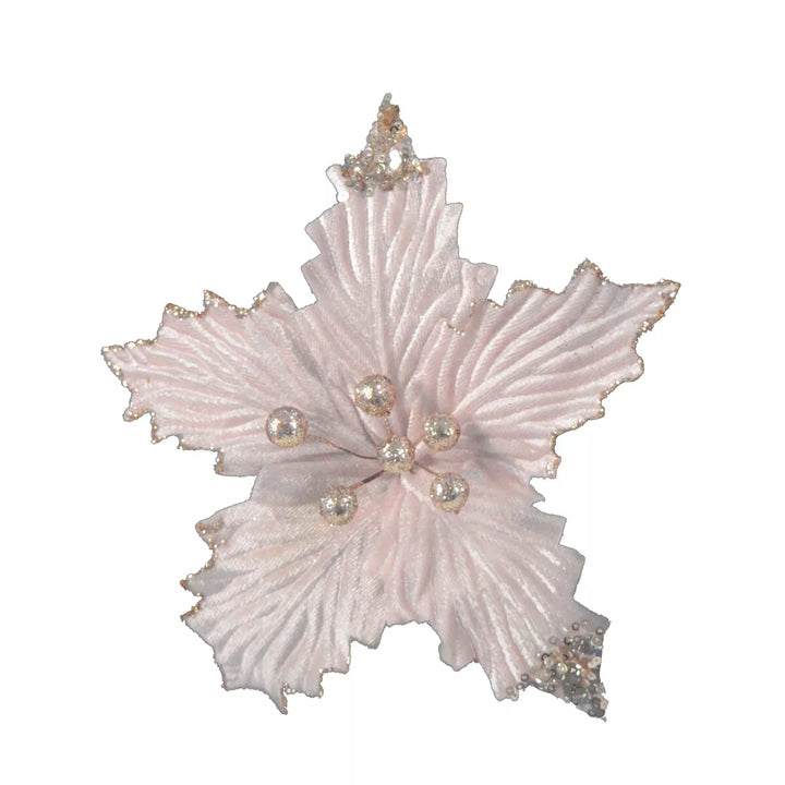 Large Clip On Poinsettia
