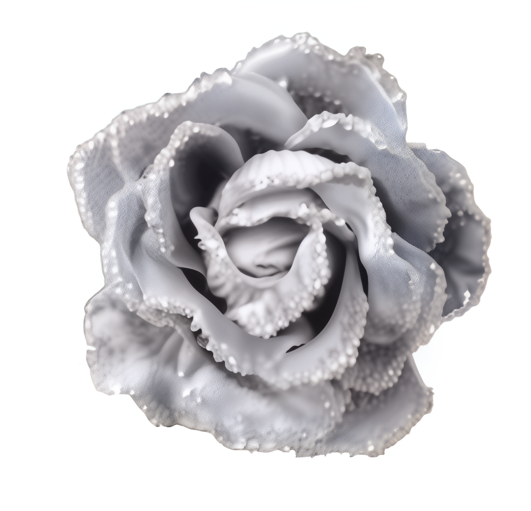 Clip On Velvet Rose