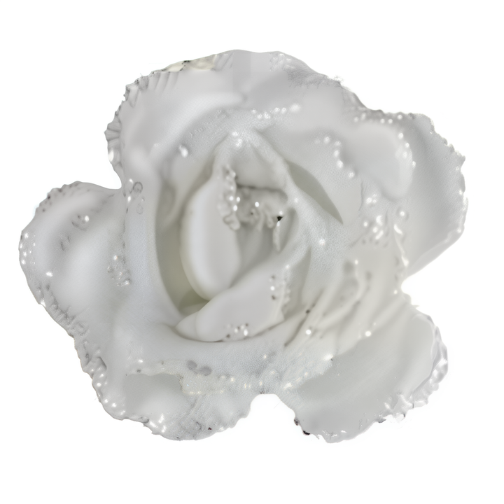 Clip On Velvet Rose