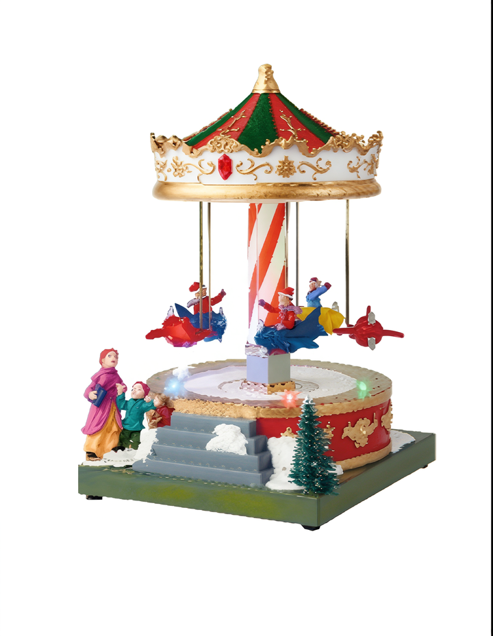 Battery Operated LED Merry Go Round